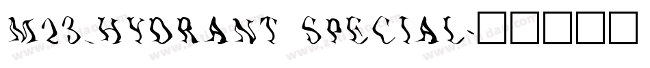 M23_HYDRANT SPECIAL字体转换